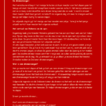 Het verhaal... Droom je dromen