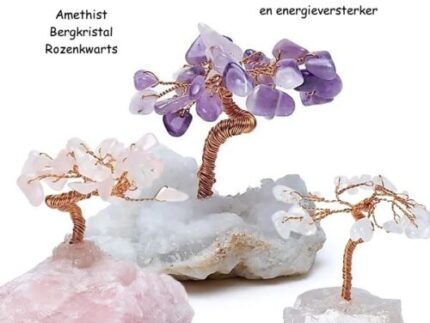 Edelsteen geluksboom Amethist