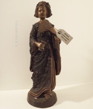Geisha brons | Hoogte 43cm. - Afbeelding 2