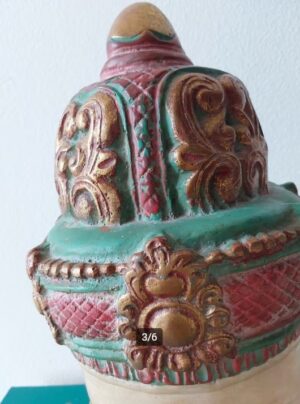 Boeddha-buste | hand geschilderd - Afbeelding 5