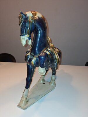 Terracotta (fergana)paard | Tang Dynastie. - Afbeelding 4