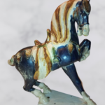 Terracotta (fergana)paard | Tang Dynastie.