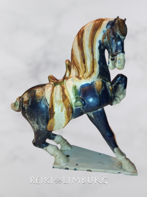 Terracotta (fergana)paard | Tang Dynastie. - Afbeelding 3