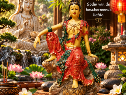 Kwan Yin gedetailleerde replica