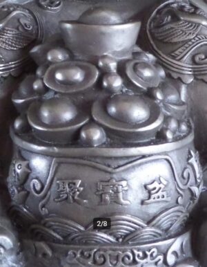 Chinese Keizer | brons verzilverd - Afbeelding 5