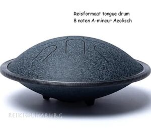 Reisformaat tongue drum 8 noten A-mineur Aeolisch