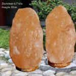 Zoutlamp 6.7  Hoogte 30cm.