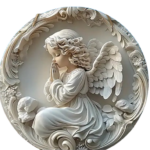 Engeltje in 2-D | Ø-20cm