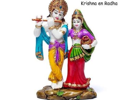 Beeld Krishna en Radha