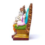 Ganesha beeld op troon - Afbeelding 2