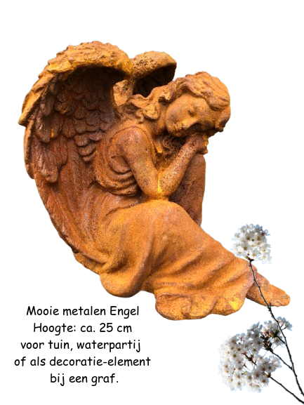 Metalen engel Metalen Engel ca. 15kg. - Afbeelding 1