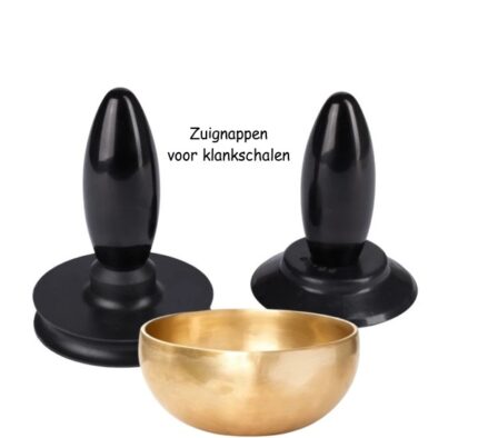 Zuignappen voor klankschalen