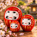 Daruma Japanse gelukspop