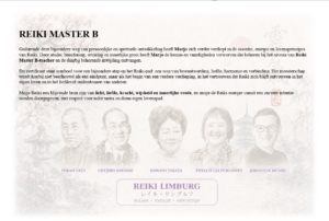 Reiki certificaat met grandmasters - Afbeelding 2