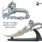 Fantasy Vuur Draak | Survivor – Fantasie mes