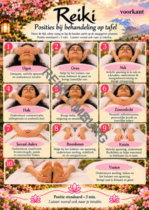 Reiki Handposities bij klant